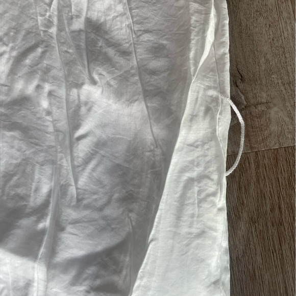 elliatt gaily white sleevless tiered button down long maxi shirt dress size XS - Picture 7 of 8